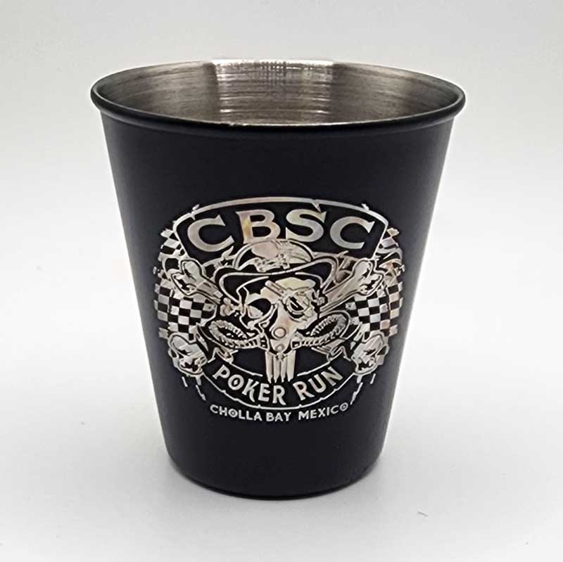 customized laser engraved shot glass